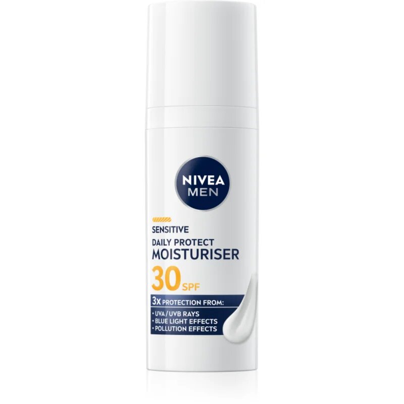 Nivea MEN Sensitive vlažilna dnevna krema SPF 30 50 ml