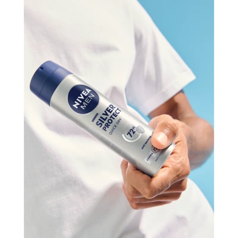 Nivea MEN Silver Protect antiperspirant v pršilu 72 ur 150 ml
