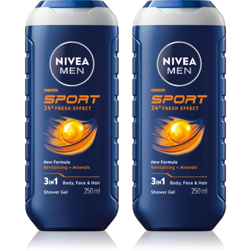 Nivea MEN Sport gel za prhanje za moške ugodno pakiranje