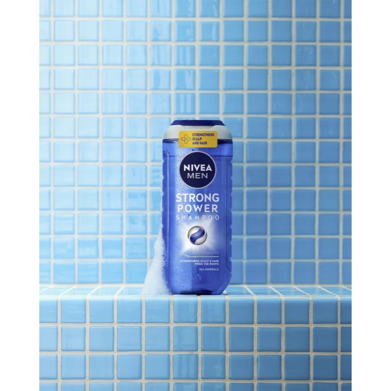 Nivea MEN Strong Power šampon za okrepitev in rast las 500 ml