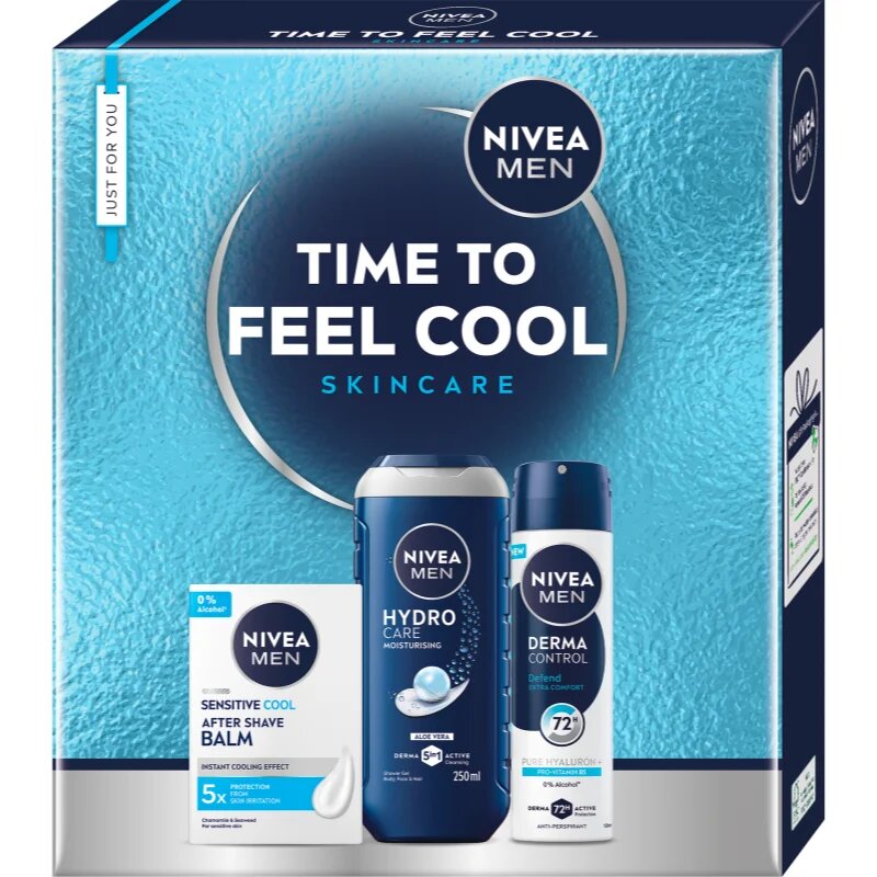 Nivea MEN Time to Feel Cool darilni set za moške