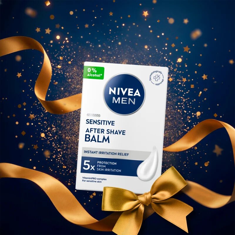 Nivea MEN Time to Feel Great darilni set za občutljivo kožo