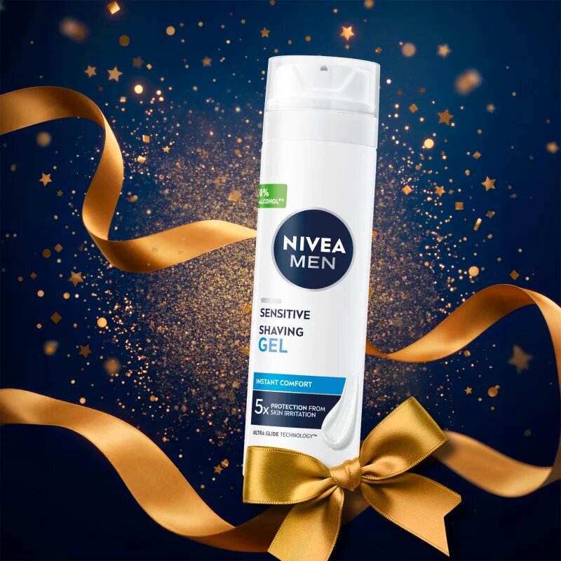 Nivea MEN Time to Feel Great darilni set za občutljivo kožo