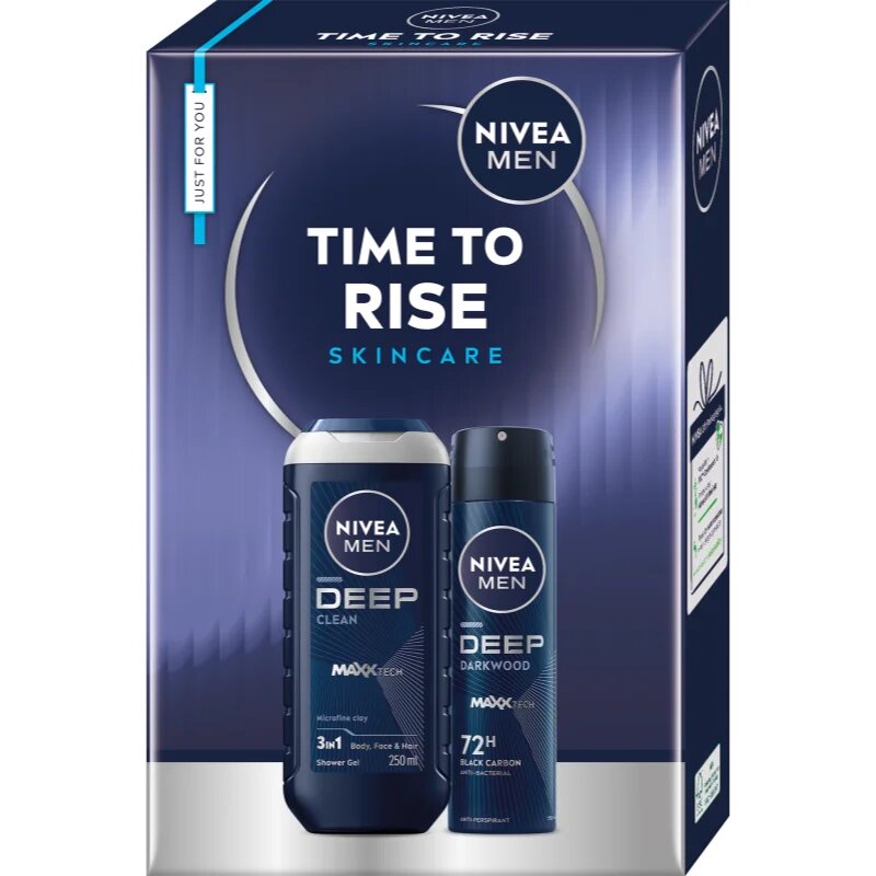 Nivea MEN Time to Rise darilni set za telo