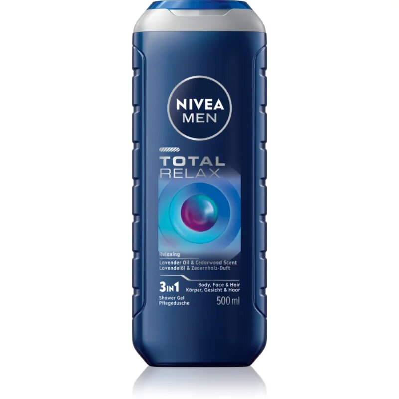 Nivea MEN Total Relax relaksacijski gel za prhanje 500 ml