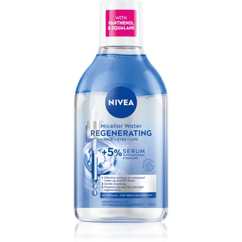Nivea Micellar Regenerating čistilna micelarna voda z regeneracijskim učinkom 400 ml