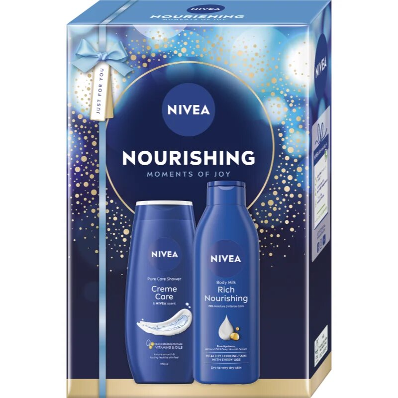 Nivea Nourishing Moments of Joy darilni set za telo