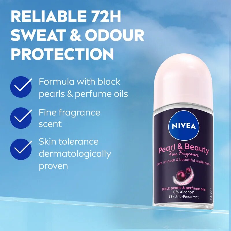Nivea Pearl & Beauty anti-transpirant roll-on 50 ml