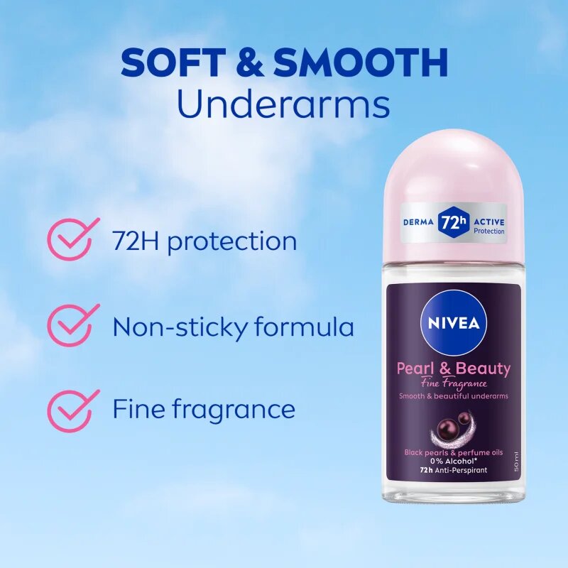 Nivea Pearl & Beauty anti-transpirant roll-on 50 ml