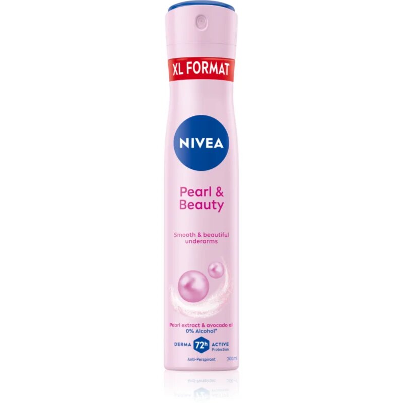 Nivea Pearl & Beauty antiperspirant v pršilu 72 ur 200 ml