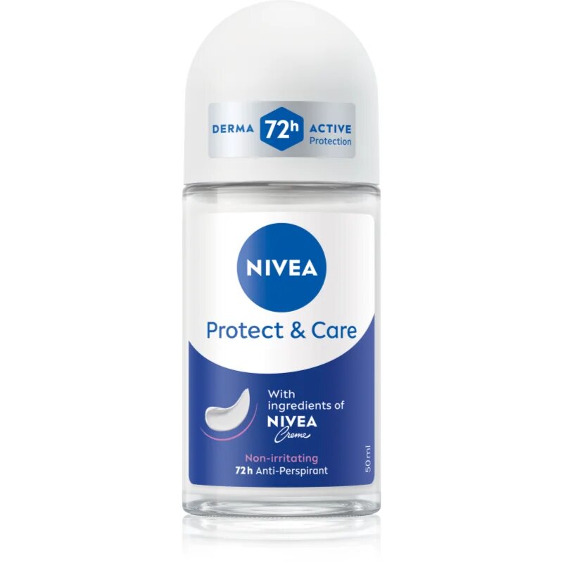 Nivea Protect & Care anti-transpirant roll-on za ženske 50 ml