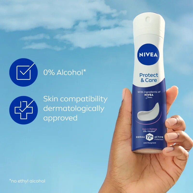 Nivea Protect & Care antiperspirant v pršilu ugodno pakiranje