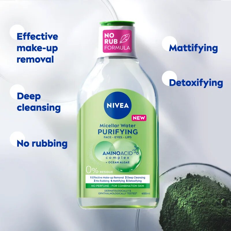 Nivea Purifying čistilna micelarna voda 400 ml