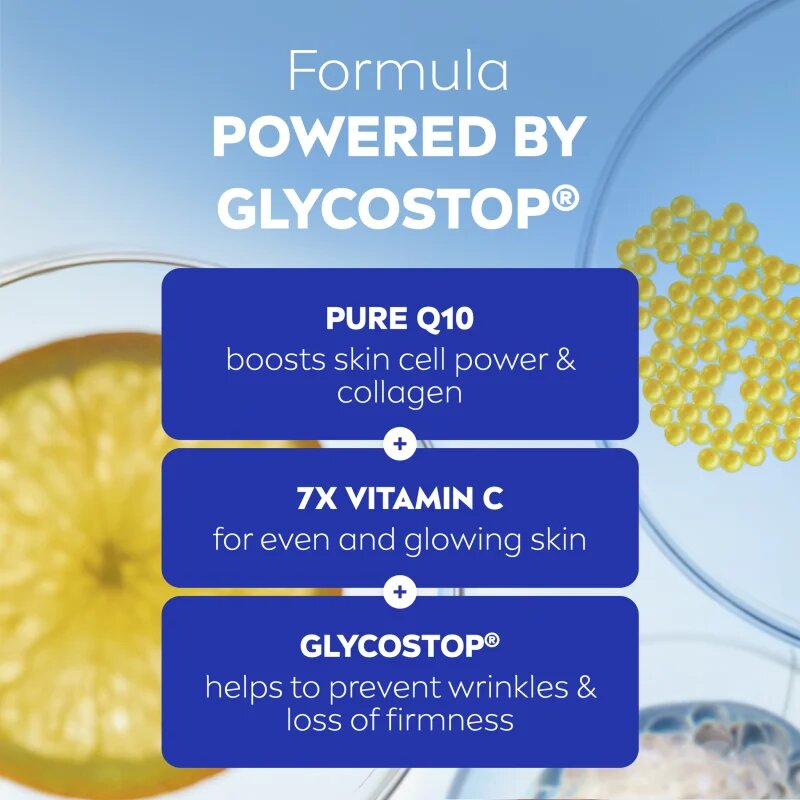 Nivea Q10 Anti-Wrinkle Energy poživitvena dnevna krema proti gubam SPF 15 50 ml