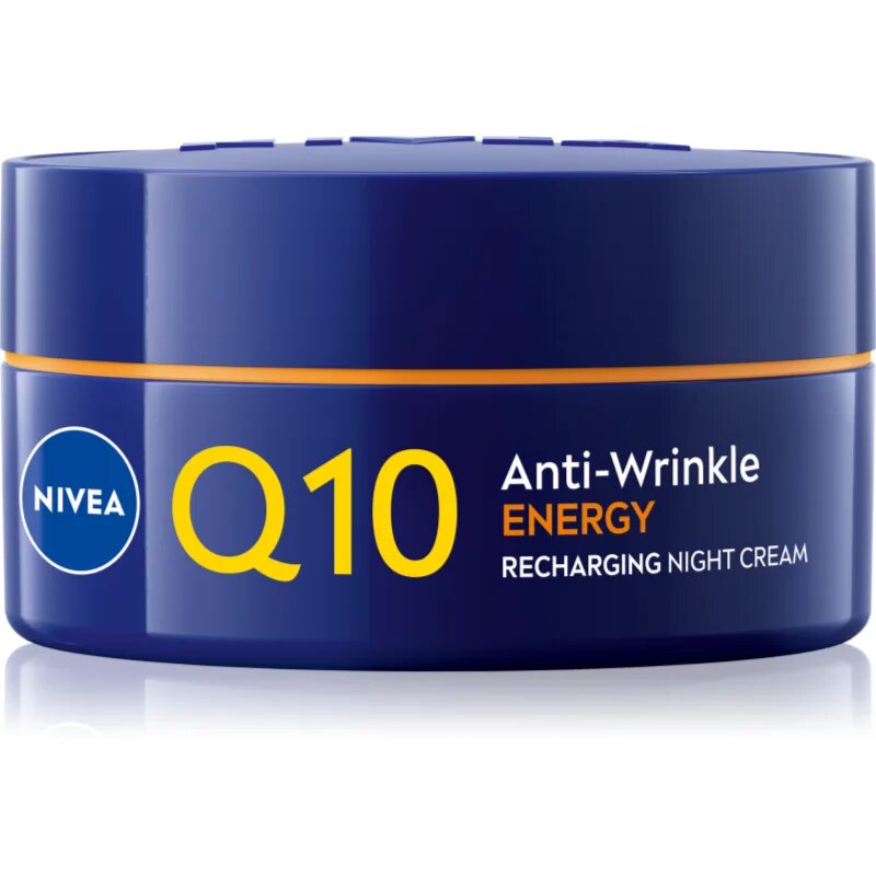 Nivea Q10 Anti-Wrinkle Energy spodbujajoča nočna krema proti gubam 50 ml