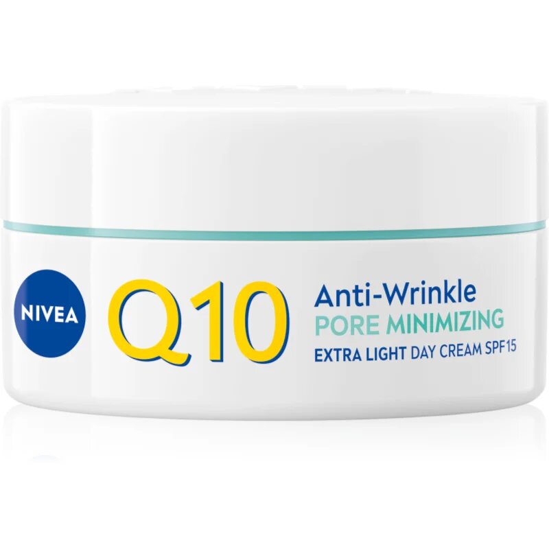 Nivea Q10 Anti-Wrinkle lahka dnevna krema proti gubam SPF 15 50 ml