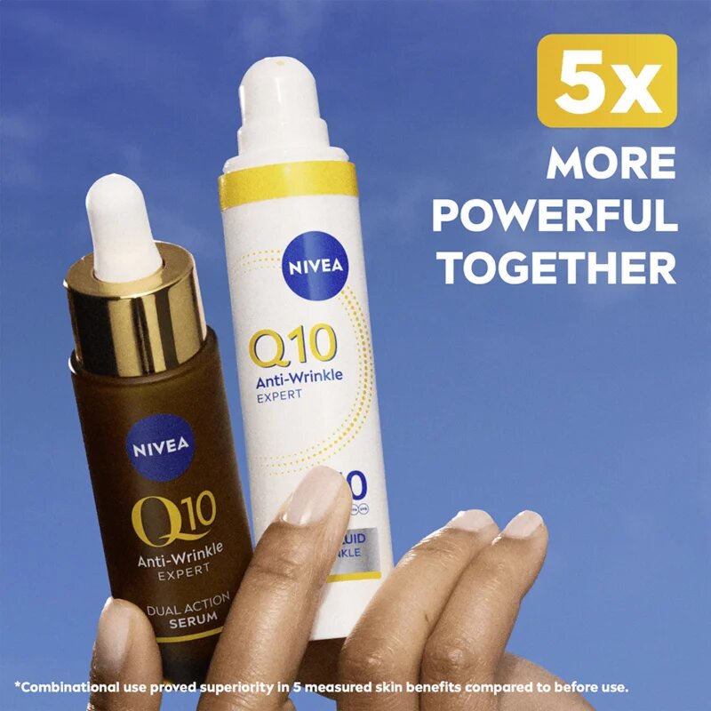 Nivea Q10 Anti-Wrinkle ultra lahek fluid SPF 50 40 ml