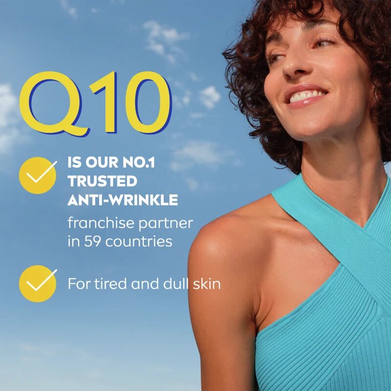 Nivea Q10 Energy krema za predel okoli oči proti gubam 15 ml