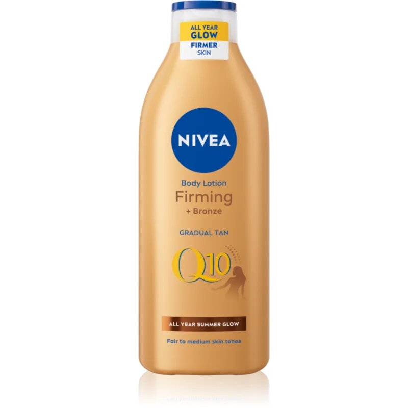 Nivea Q10 Firming + Bronze tonirano mleko z učvrstitvenim učinkom 400 ml