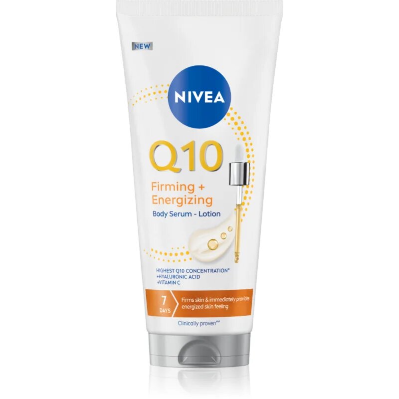 Nivea Q10 Firming + Energizing učvrstitveni serum za telo 200 ml