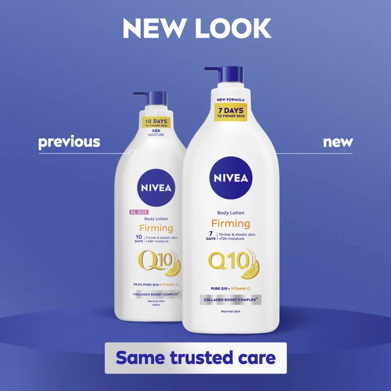 Nivea Q10 Firming losjon za učvrstitev kože 625 ml