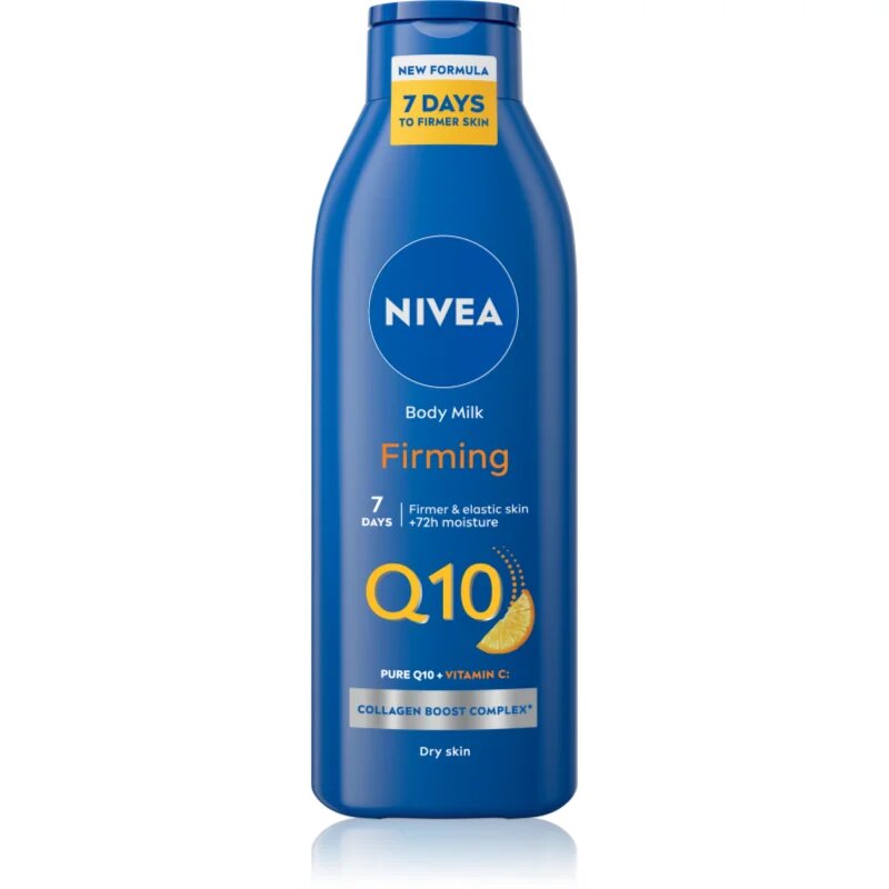 Nivea Q10 Firming losjon za učvrstitev kože za suho kožo 250 ml