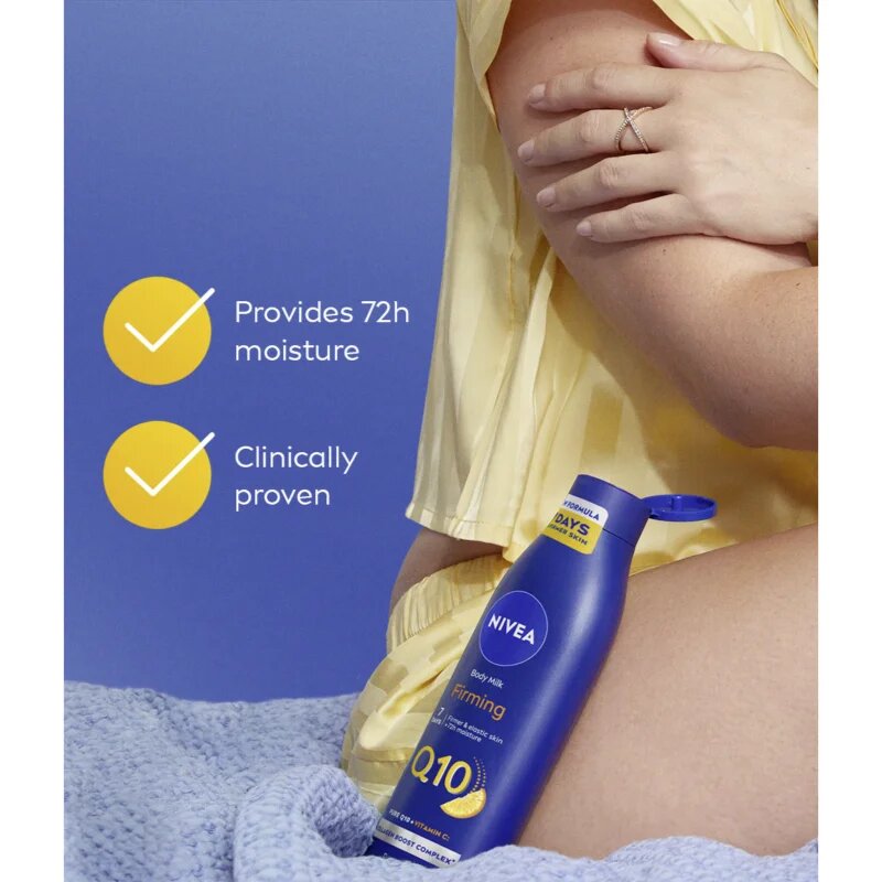 Nivea Q10 Firming losjon za učvrstitev kože za suho kožo 400 ml