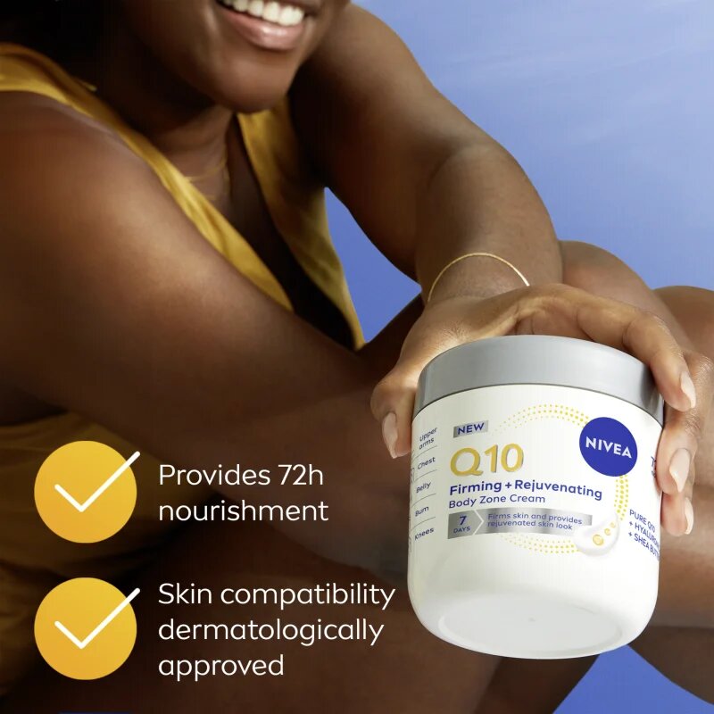 Nivea Q10 Firming & Rejuvenating krema za učvrstitev kože 400 ml