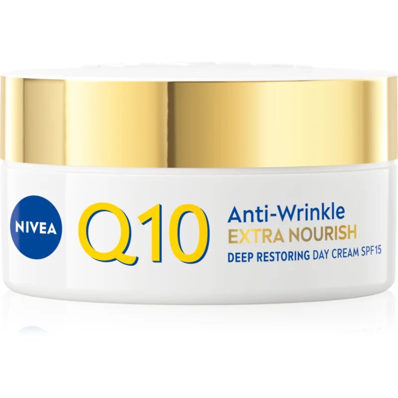 Nivea Q10 Power hranilna dnevna krema proti gubam 50 ml