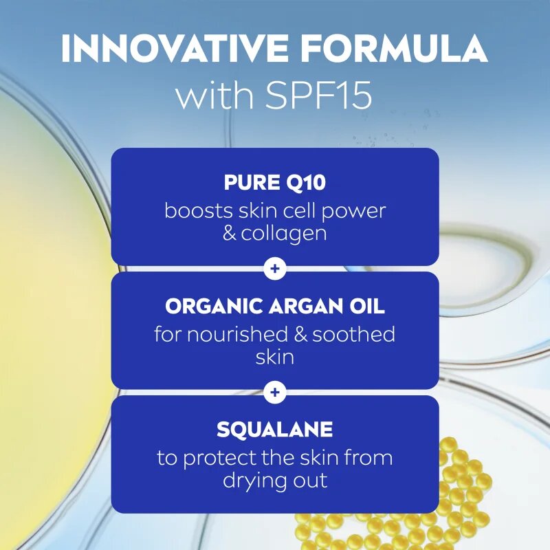 Nivea Q10 Power hranilna dnevna krema proti gubam 50 ml