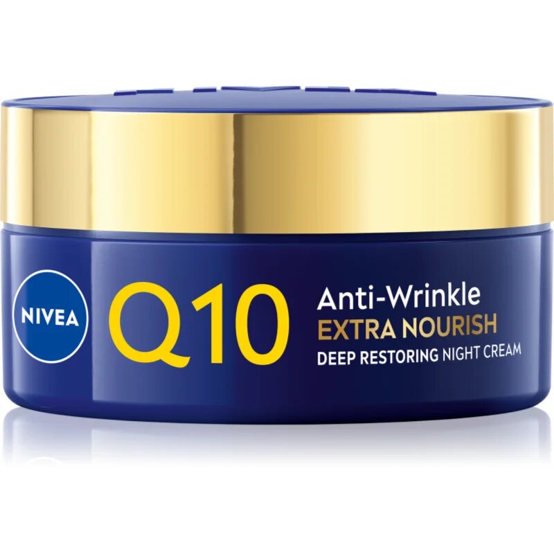 Nivea Q10 Power hranilna nočna krema proti gubam 50 ml