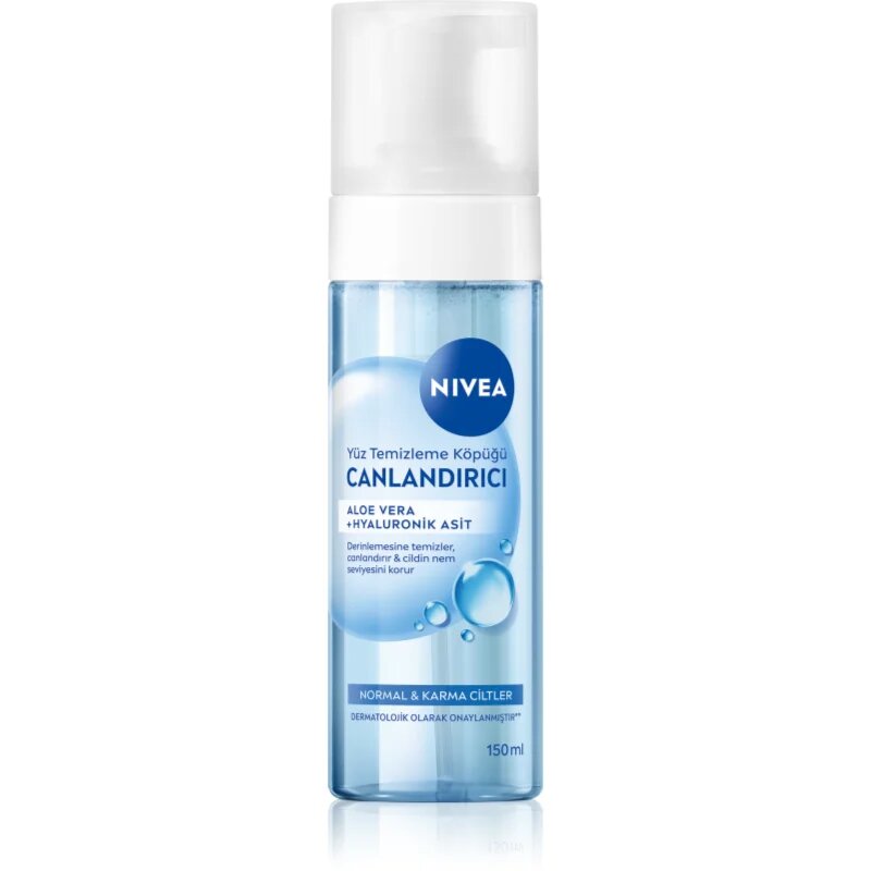 Nivea Refreshing čistilna pena za obraz za normalno do mešano kožo 150 ml