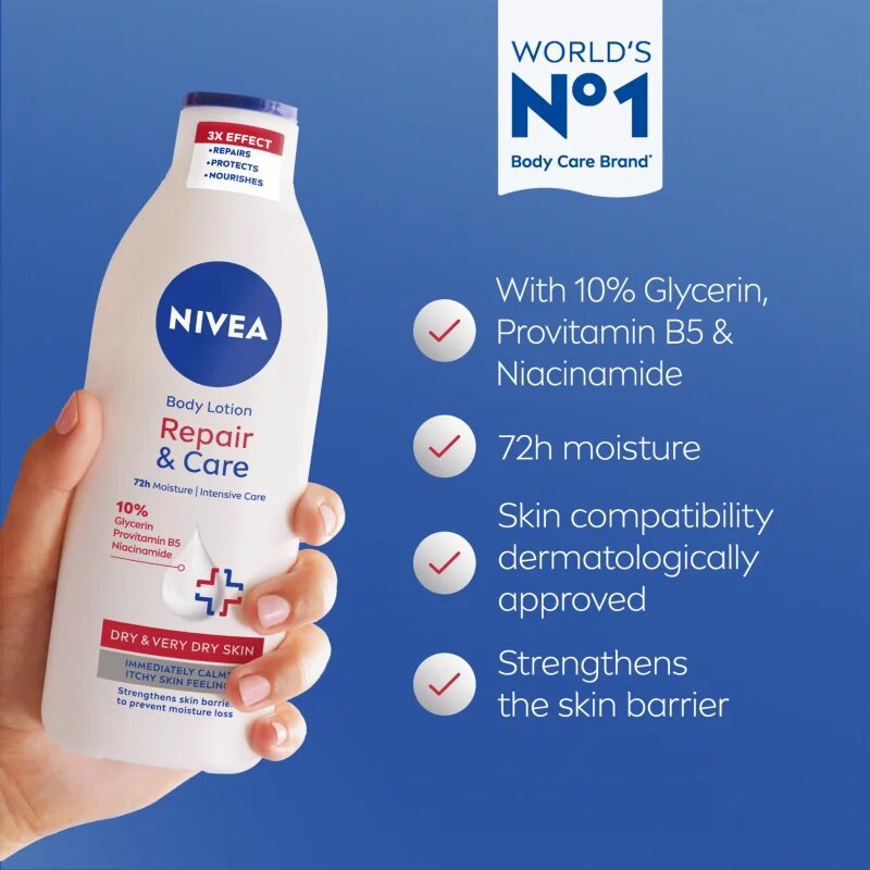 Nivea Repair & Care regeneracijski losjon za telo 400 ml