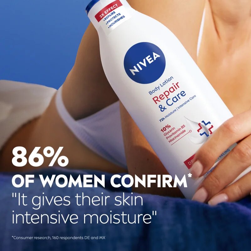 Nivea Repair & Care regeneracijski losjon za telo 400 ml
