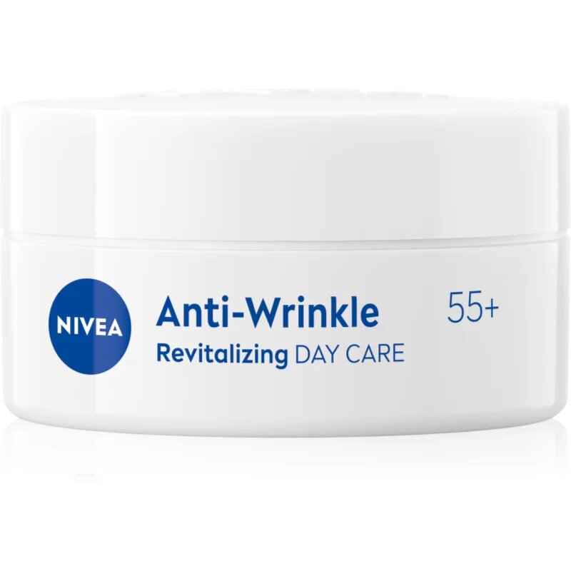 Nivea Revitalizing obnovitvena dnevna krema proti gubam 55+ 50 ml