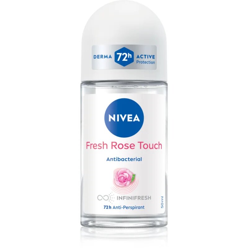 Nivea Rose Touch anti-transpirant roll-on za ženske 50 ml
