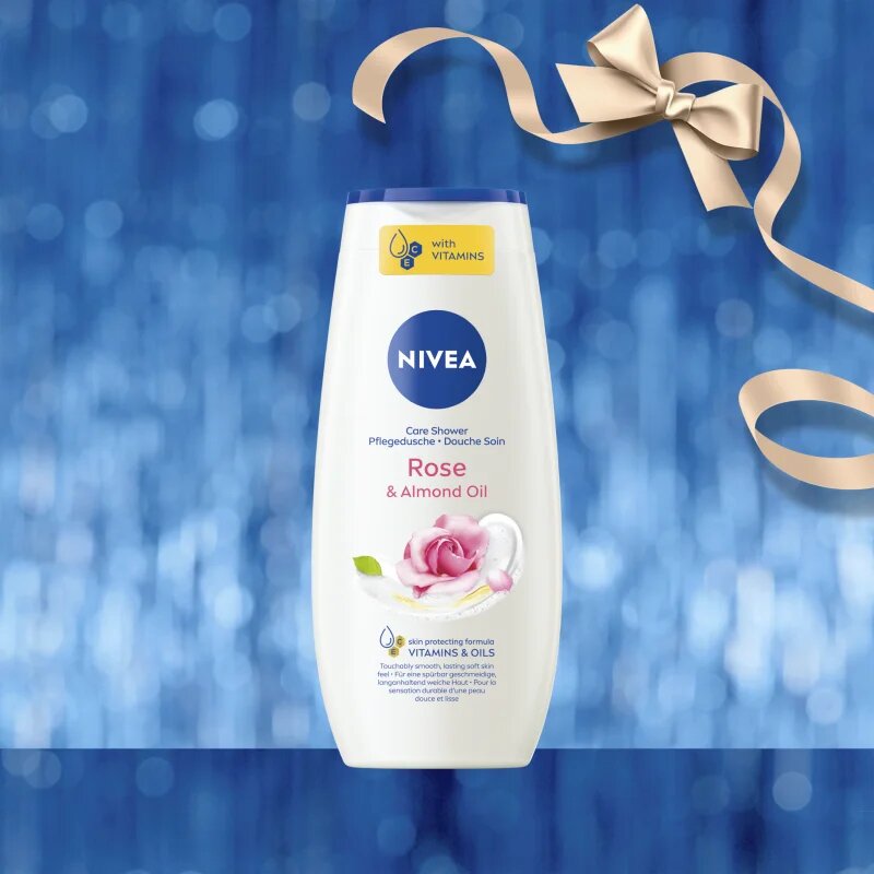 Nivea Rose Touch darilni set za prehrano in hidracijo