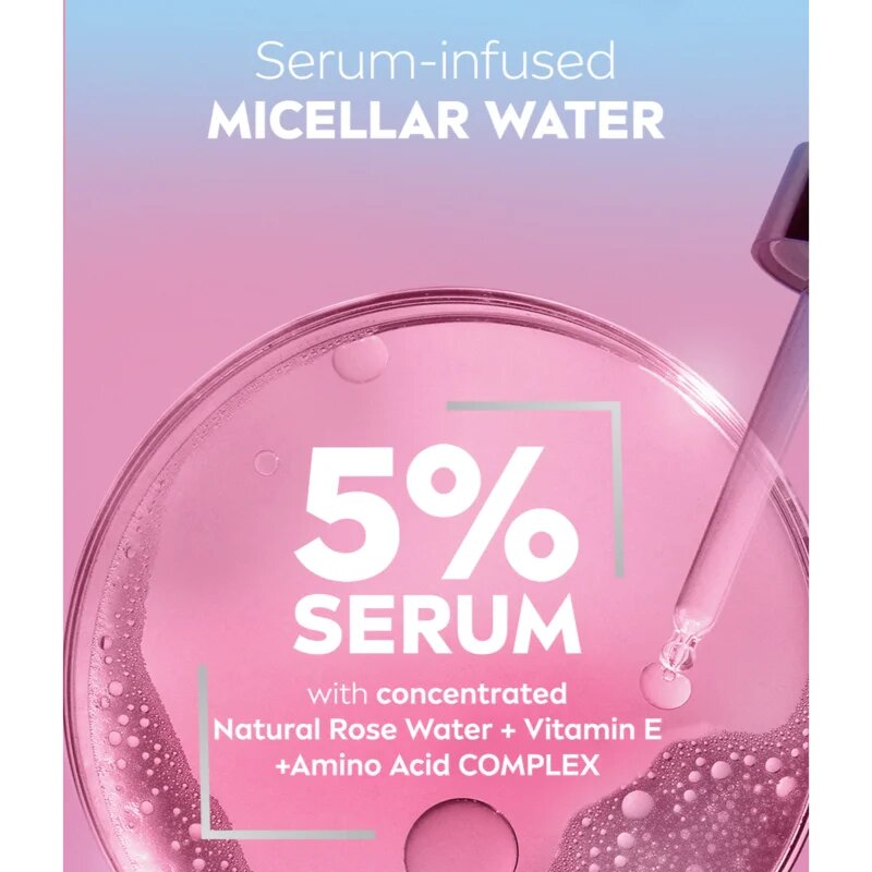 Nivea Rose Touch dvofazna micelarna voda 400 ml