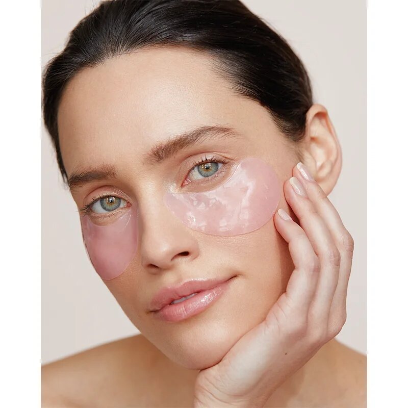 Nivea Rose Touch maska za oči 1 kos