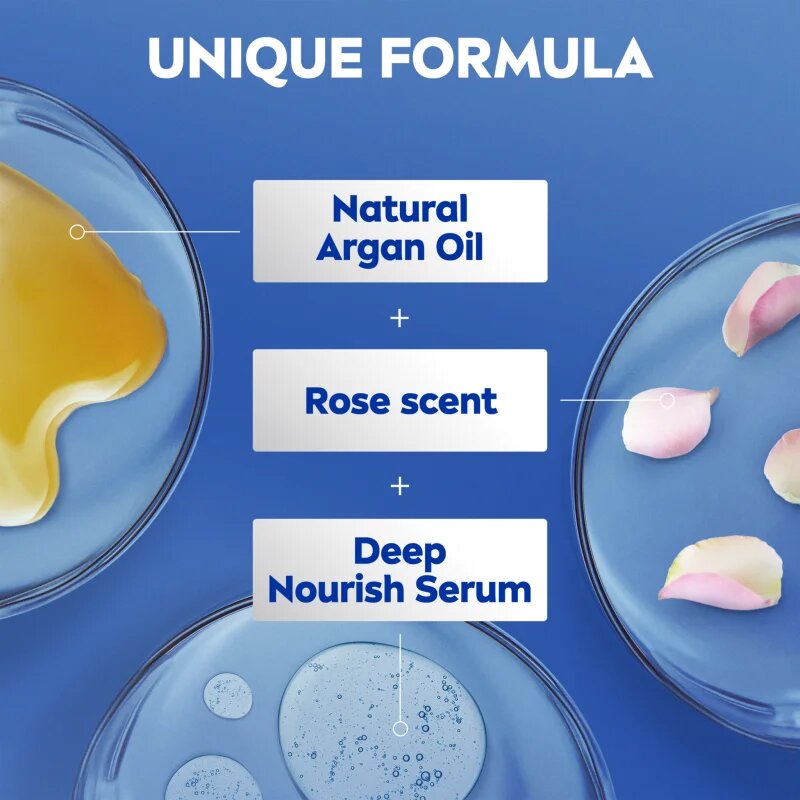 Nivea Rose Touch vlažilni losjon za telo 400 ml