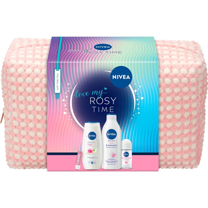 Nivea Rosy Time darilni set za prehrano in hidracijo