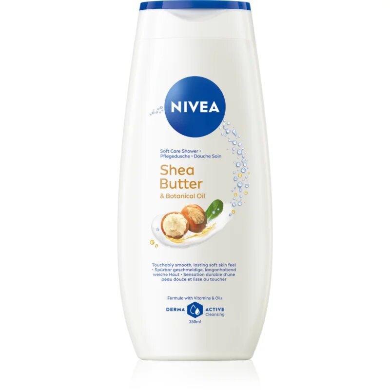 Nivea Shea Butter & Botanical Oil kremasti gel za prhanje 250 ml