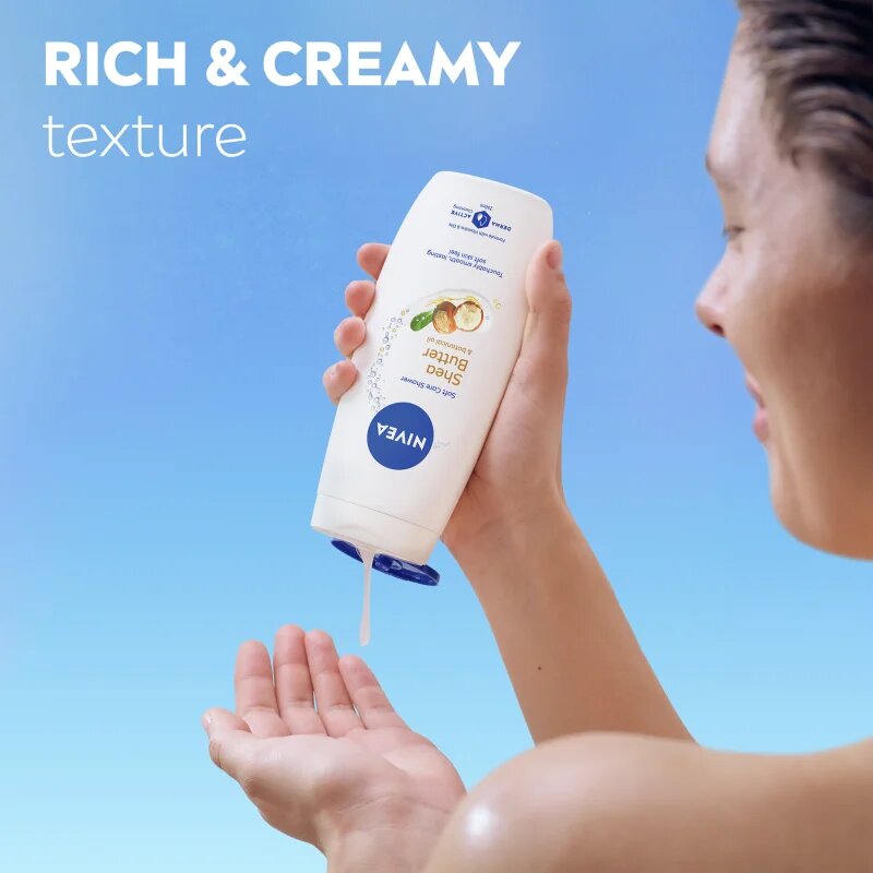 Nivea Shea Butter & Botanical Oil kremasti gel za prhanje 250 ml