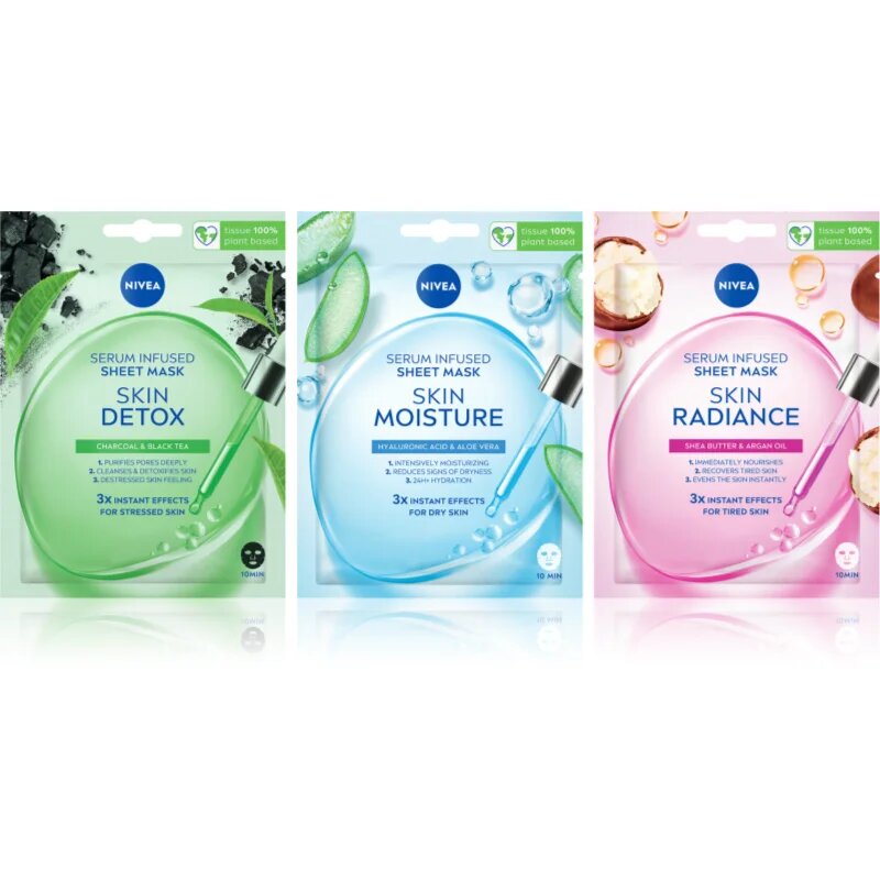 Nivea Sheet Mask set mask iz platna
