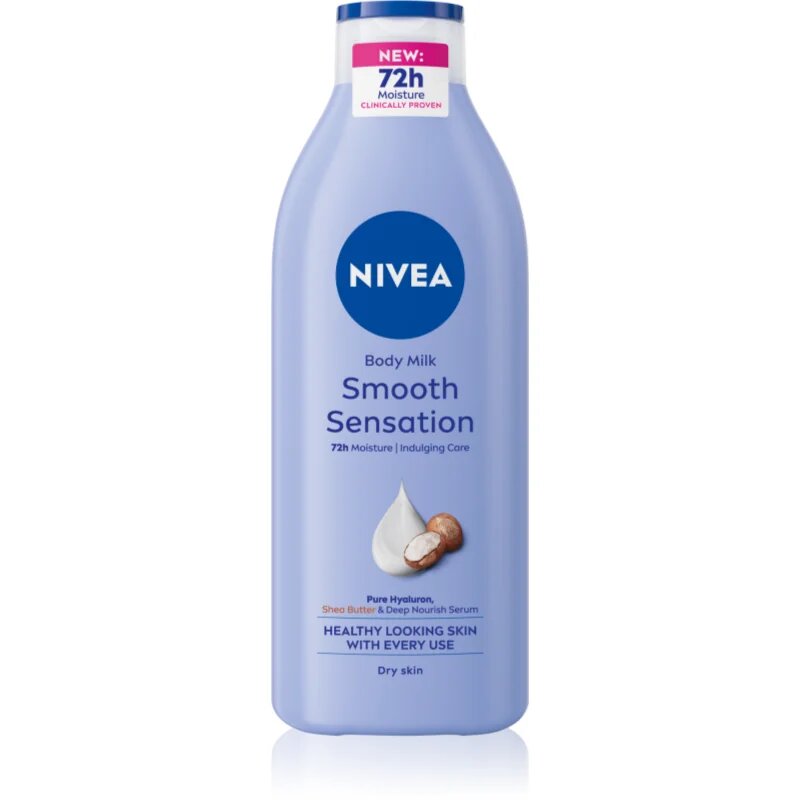 Nivea Smooth Sensation vlažilni losjon za telo za suho kožo 400 ml