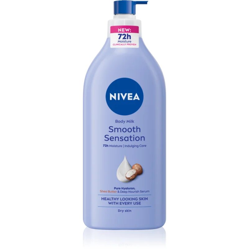 Nivea Smooth Sensation vlažilni losjon za telo za suho kožo 625 ml