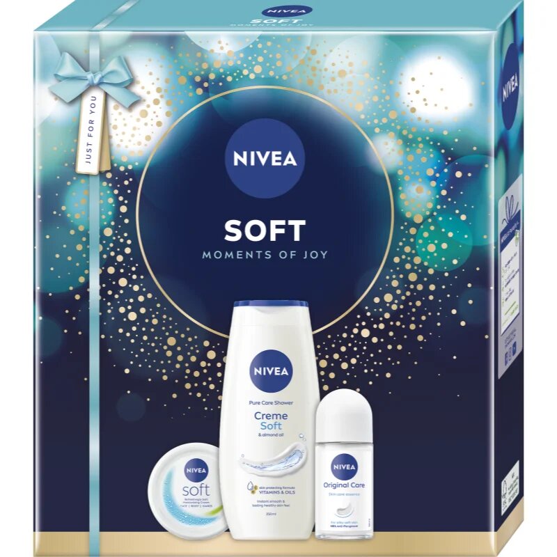 Nivea Soft Moments of Joy darilni set za nežno in gladko kožo