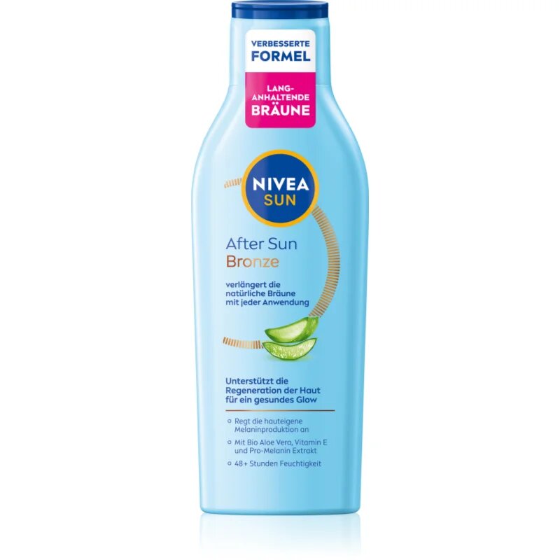 Nivea Sun After Sun & Bronze losjon za po sončenju za podaljševanje porjavelosti 200 ml