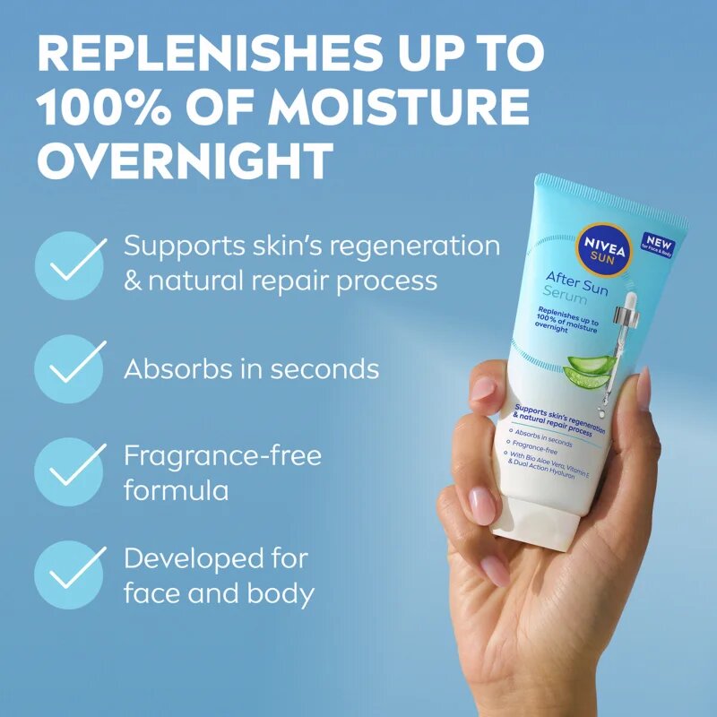 Nivea SUN After Sun regeneracijski serum po sončenju 100 ml
