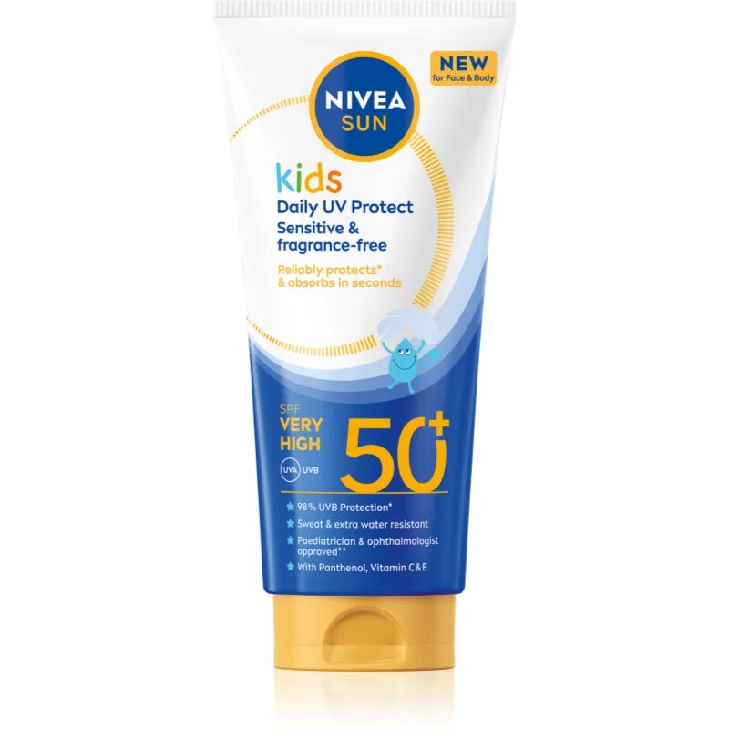 Nivea SUN Kids losjon za sončenje za otroke SPF 50+ 100 ml